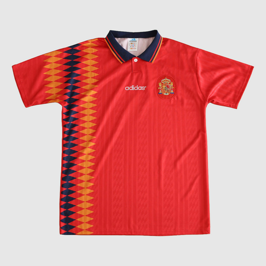 Spain Retro Home Jersey 1994