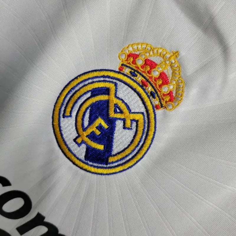 Real Madrid Retro Home Long Sleeve Jersey 2010/11 - photo 3