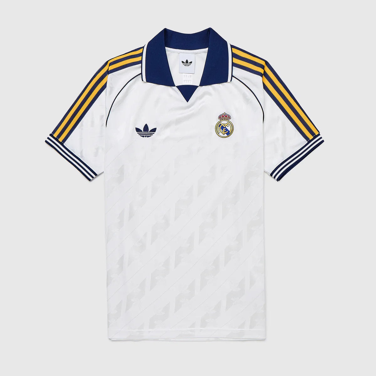 Camisa de Viagem Real Madrid 25/26 Torcedor - Branca Gola Dourada