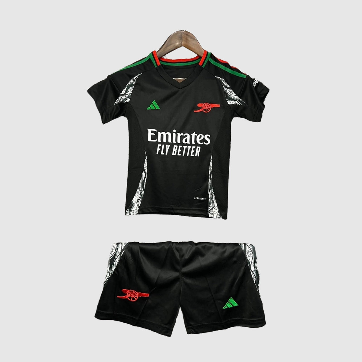 Arsenal Away Kids Kit 2024/25 - Black - photo 5