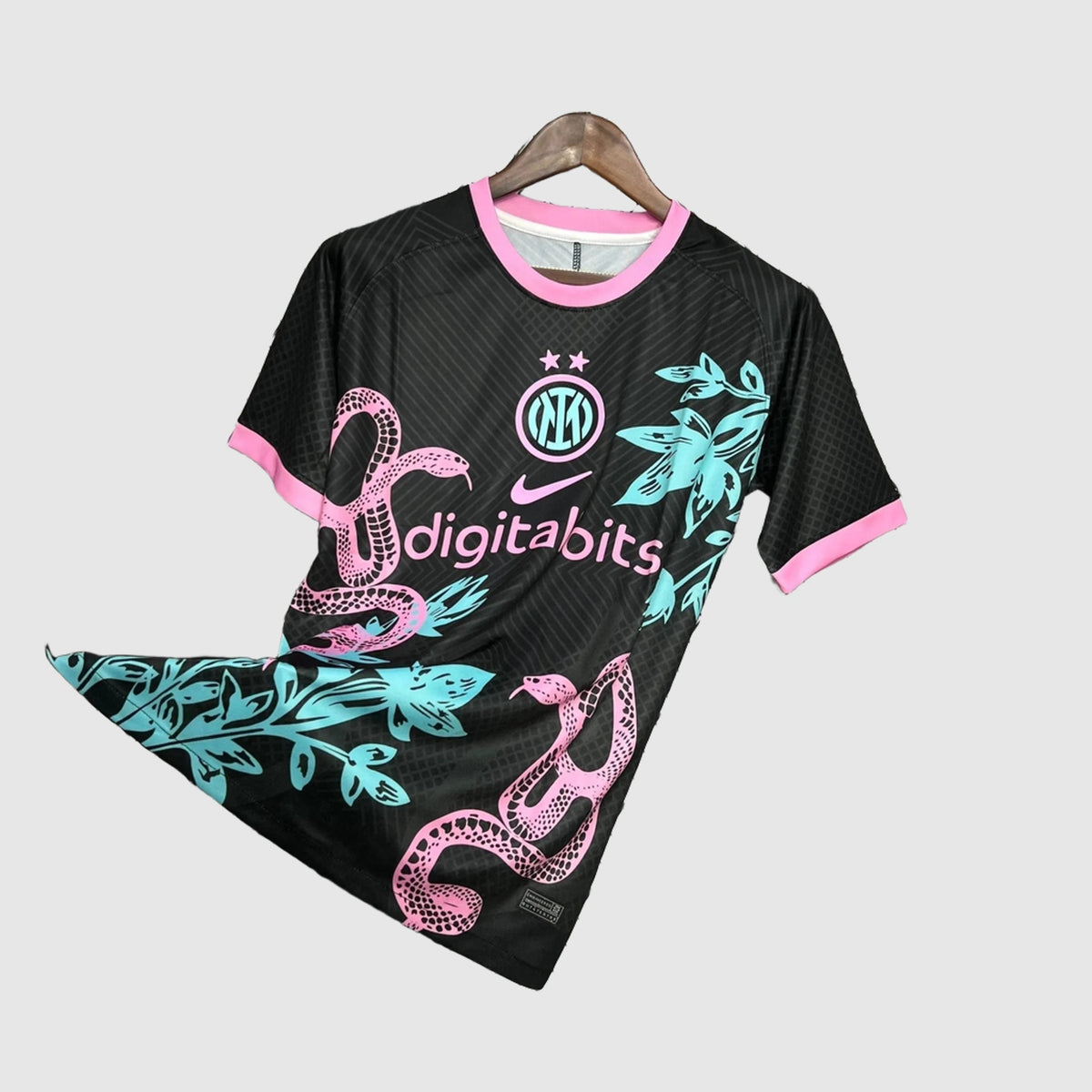 Camisa Inter de Milão Edição Especial - Preta e Rosa Cobra - foto 3