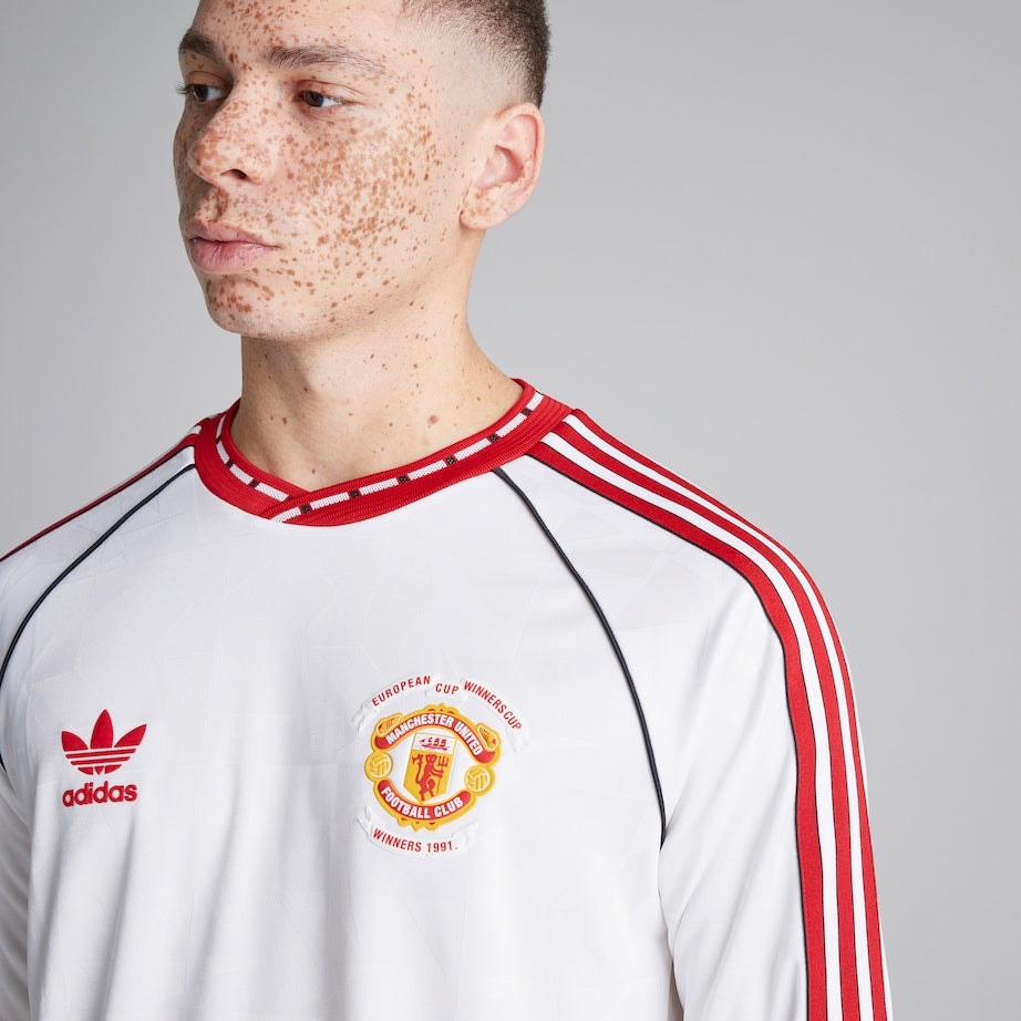 Manchester United Retro Away Long Sleeve Jersey 1991 - photo 3