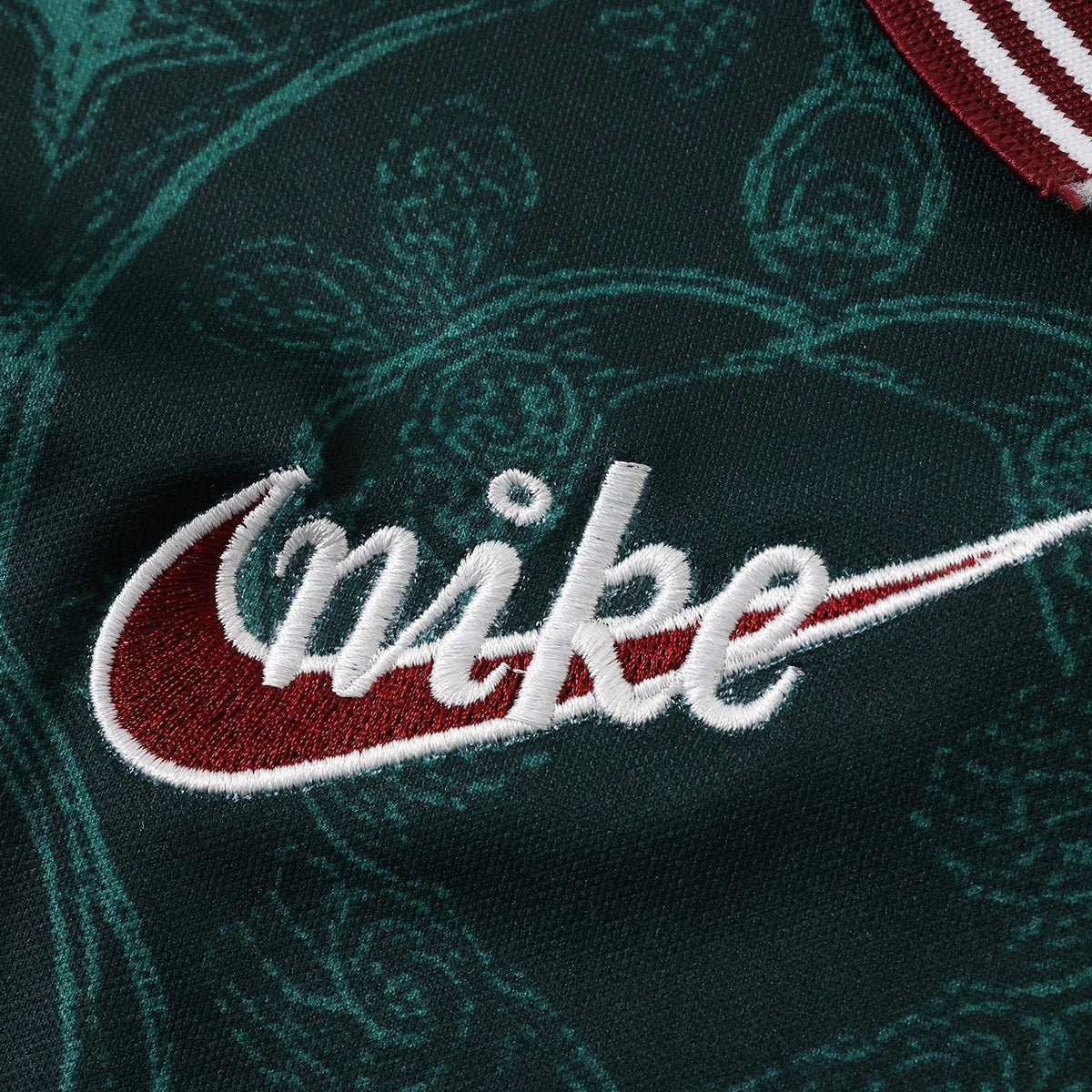Portugal Special Edition Fan Jersey - Green And Burgundy - photo 4