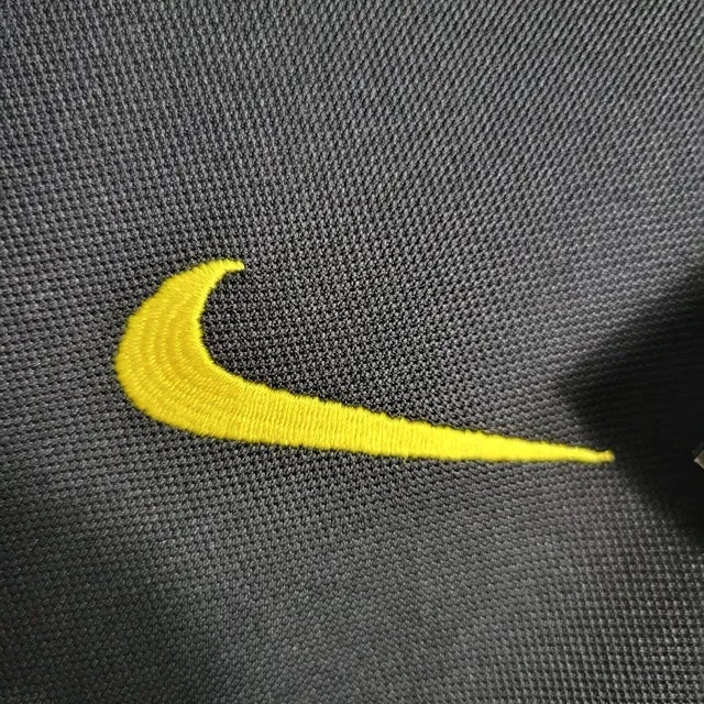 Brazil Polo Fan Jersey - Black And Yellow - photo 2
