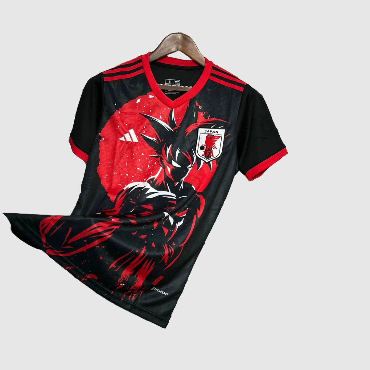 Camisa Japão Edição Especial Torcedor - Preta e Vermelha Estampa Anime - foto 3