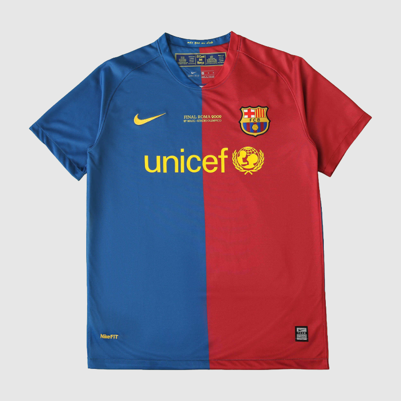 Barcelona Retro Home Jersey 2008