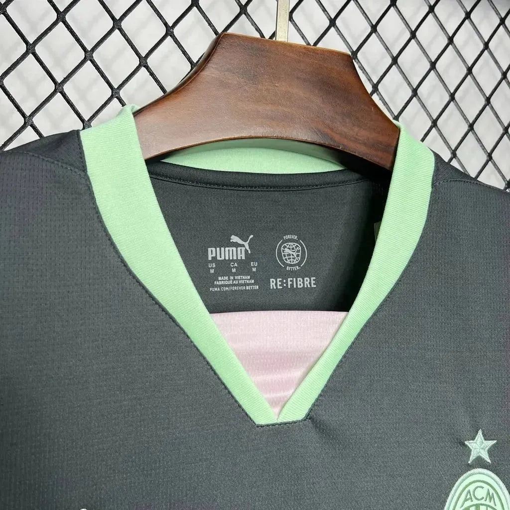 AC Milan Away Jersey 2024/25 - Dark Green And Mint - photo 4