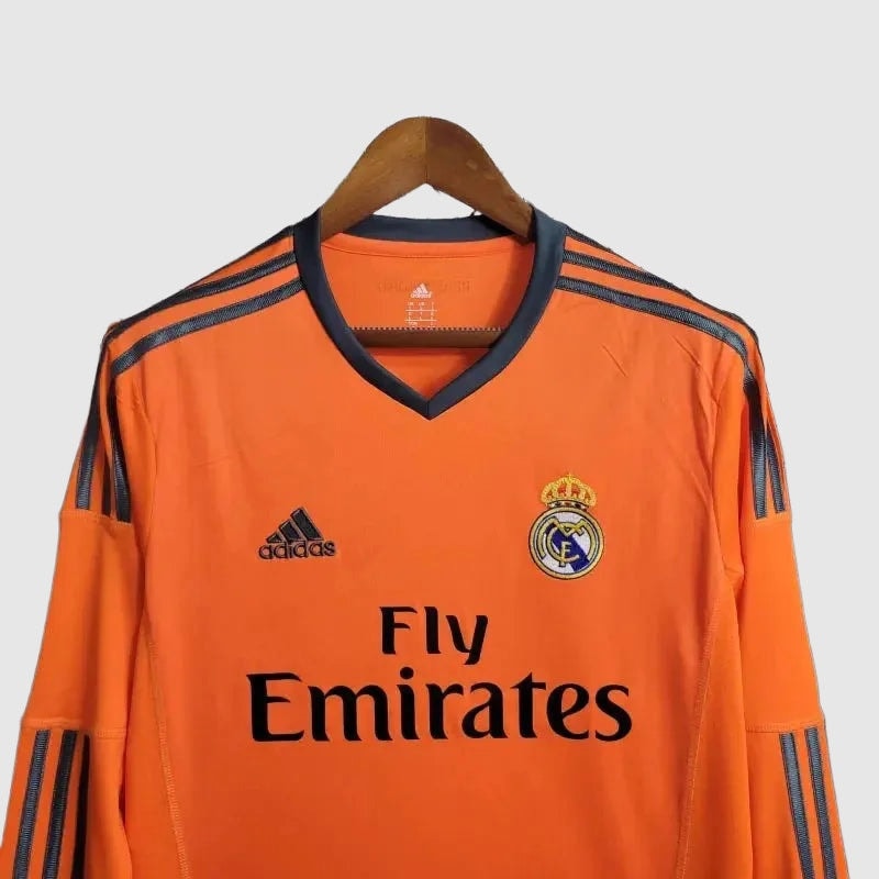 Real Madrid 2 2013/14 Retro Away Long Sleeve Jersey - photo 2