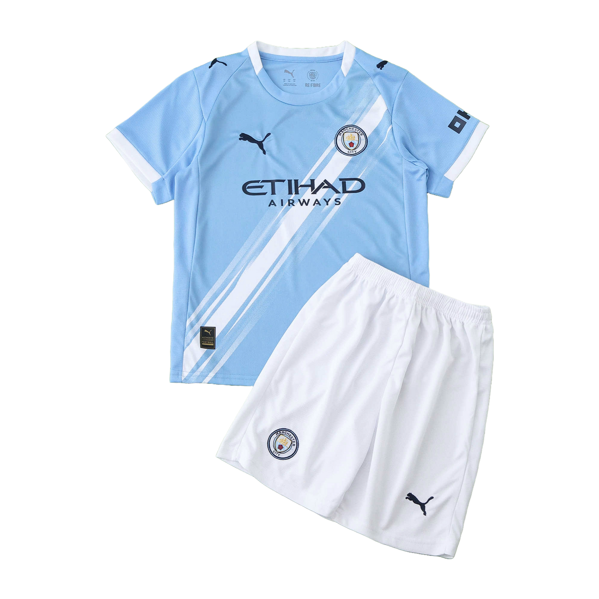 Manchester City Home Kids Kit 2025/26
