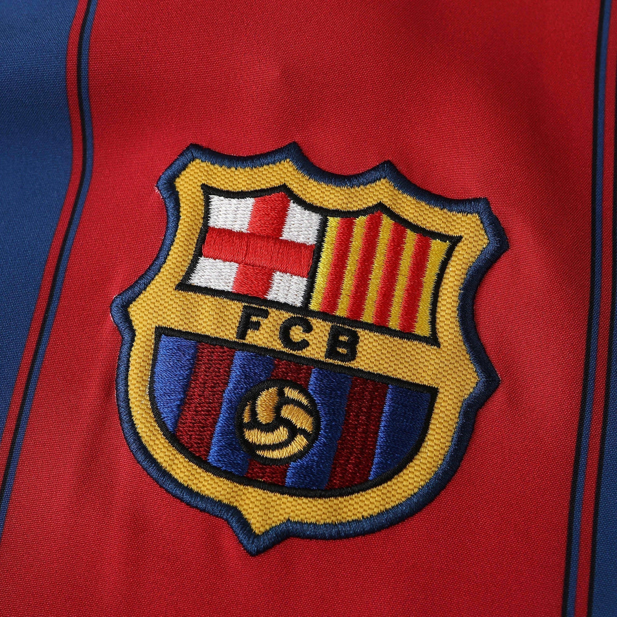 Barcelona Retro Home Jersey 2003/04 - Black Shoulder Panels - photo 3