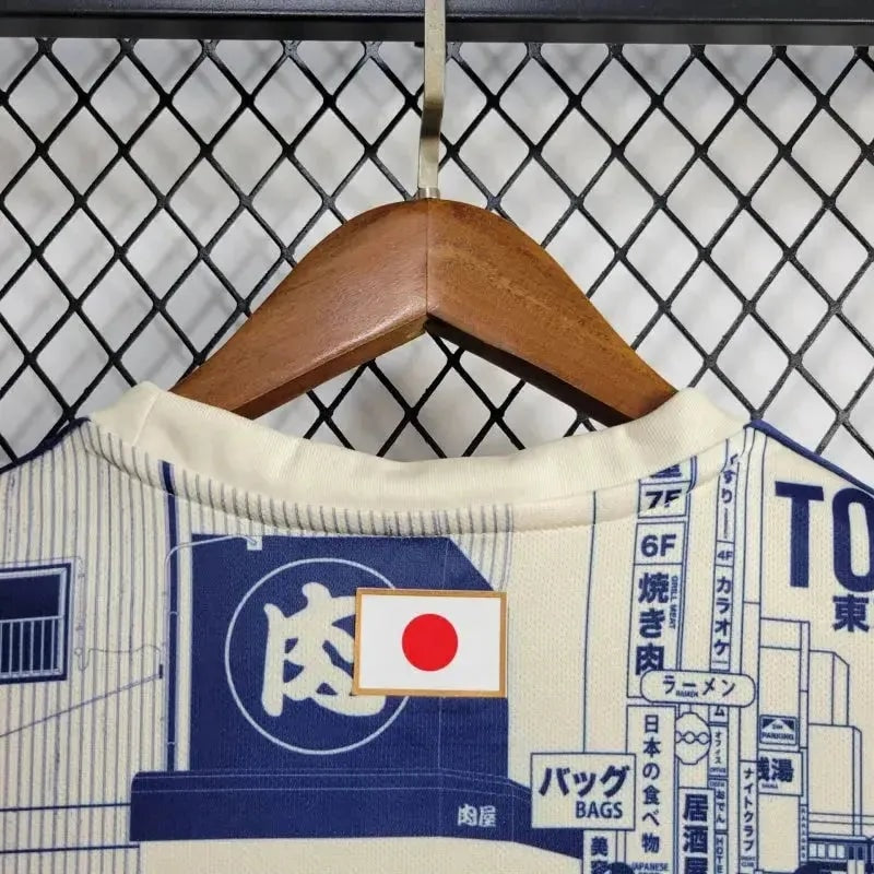 Camisa Japão Edição Especial Torcedor - Creme Estampa Tóquio - foto 11