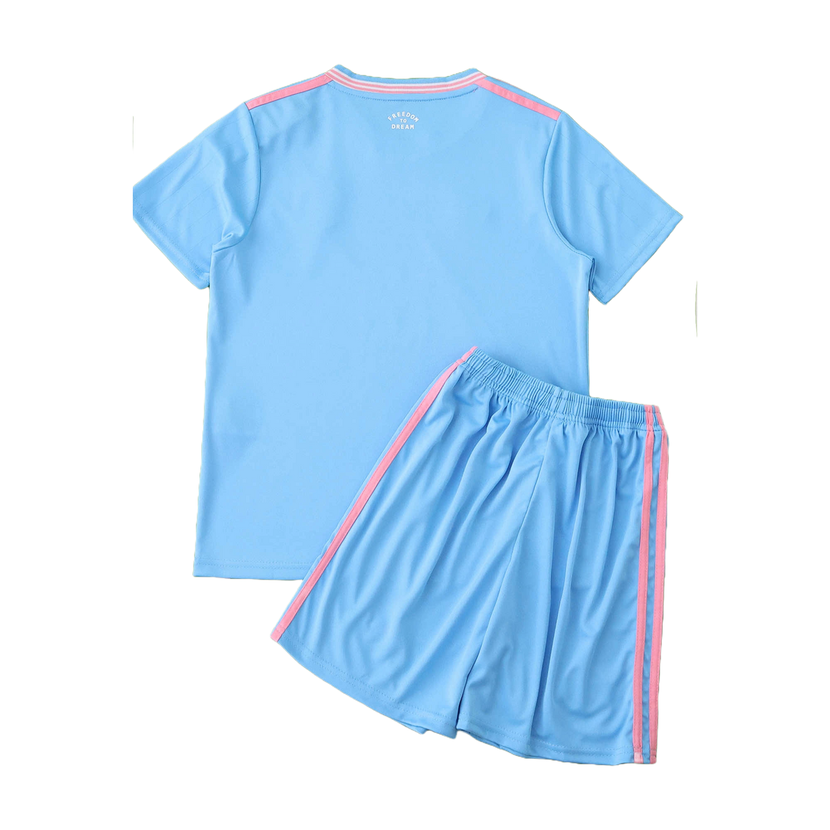 Kit Infantil Inter Miami II 25/26 - Azul-Celeste e Rosa - foto 2