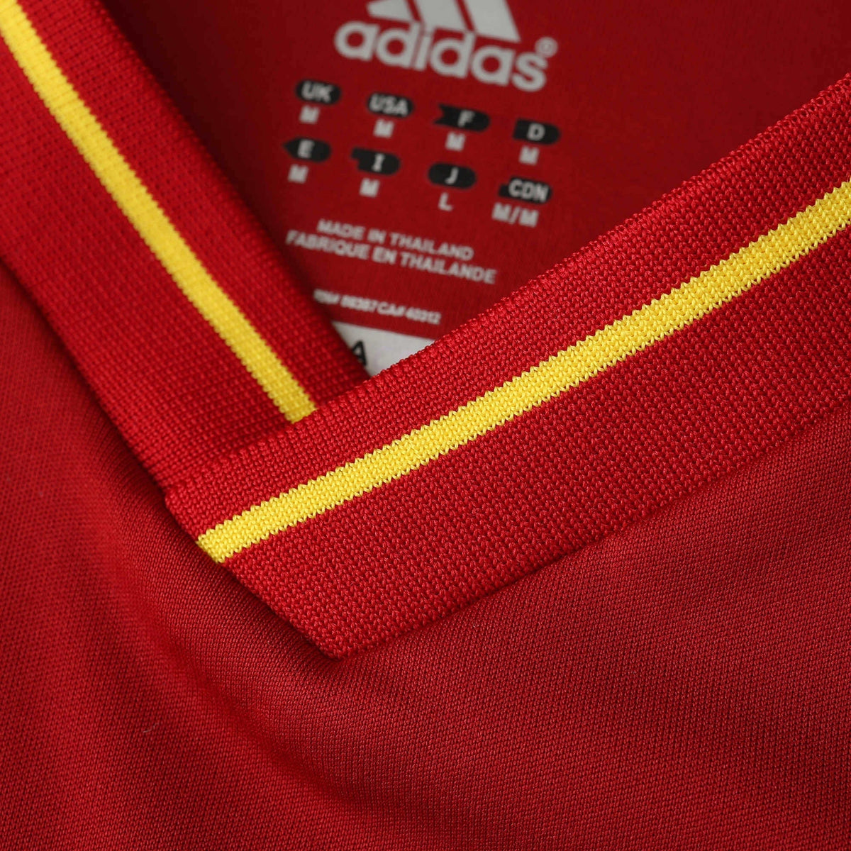 Spain Retro Home Jersey 2012 - photo 5