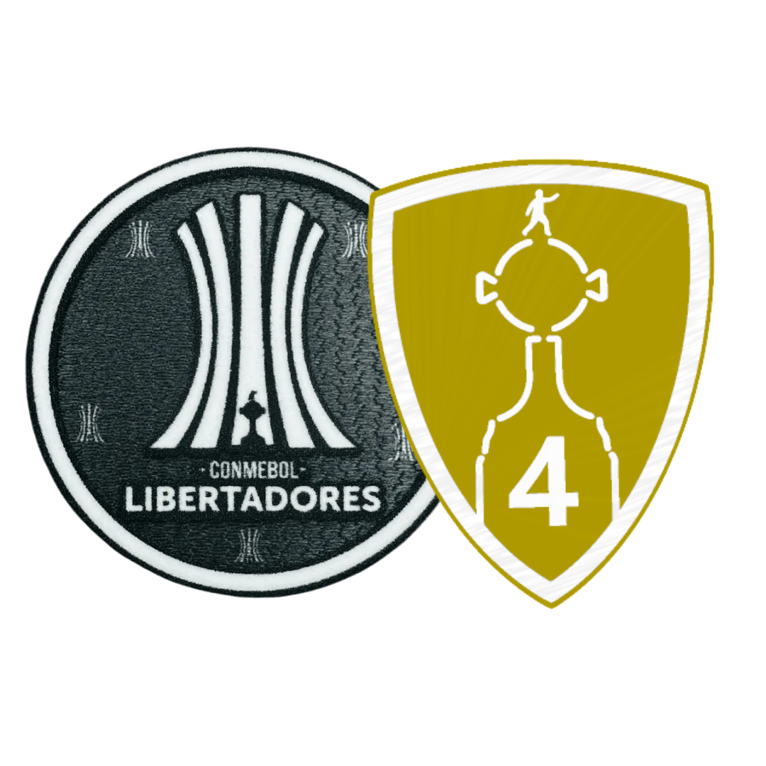 Patches Libertadores 4 Trophies Jersey