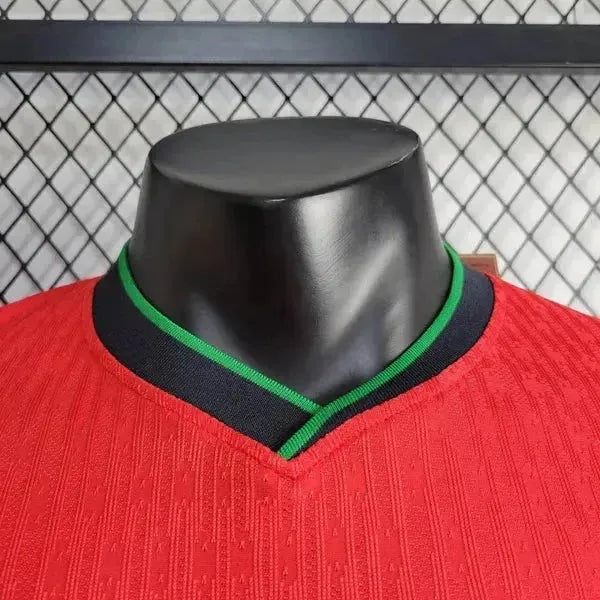 Portugal Home Jersey 2024/25 Player Version - Red Long Sleeve - photo 6