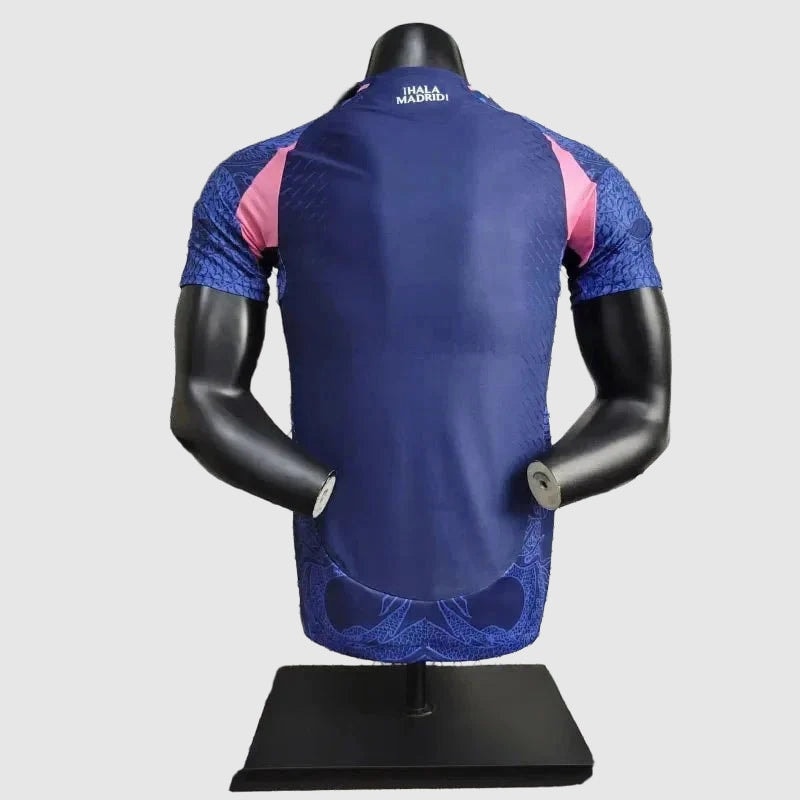 Camisa Real Madrid Edição Especial Torcedor - Azul Estampa de Dragão - foto 4