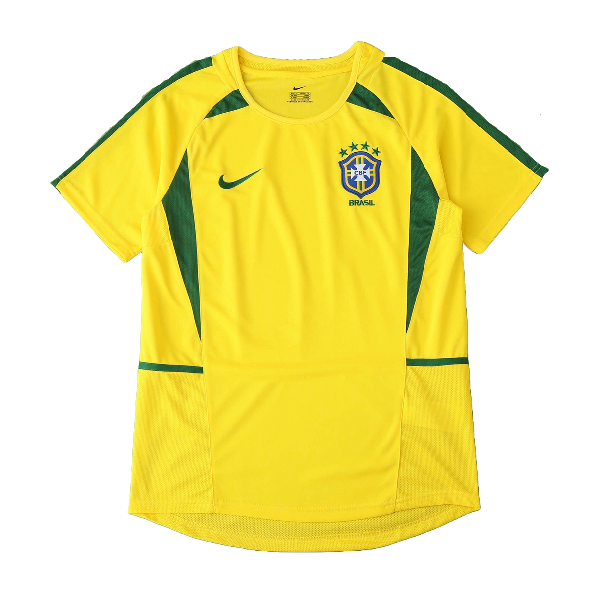 Brazil Retro Home Jersey 2002