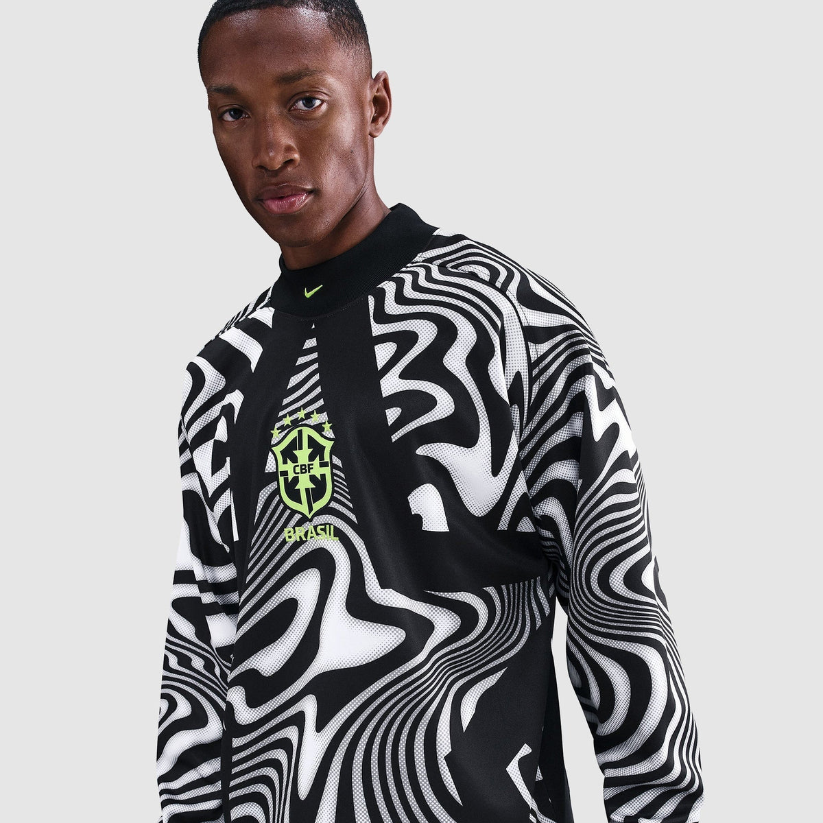 Brazil Goalkeeper Long Sleeve Jersey 2026/27 - photo 3