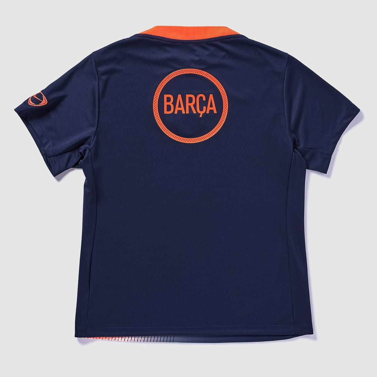Barcelona Pre-Match Third Jersey 2025/26 - Navy And Orange - photo 2