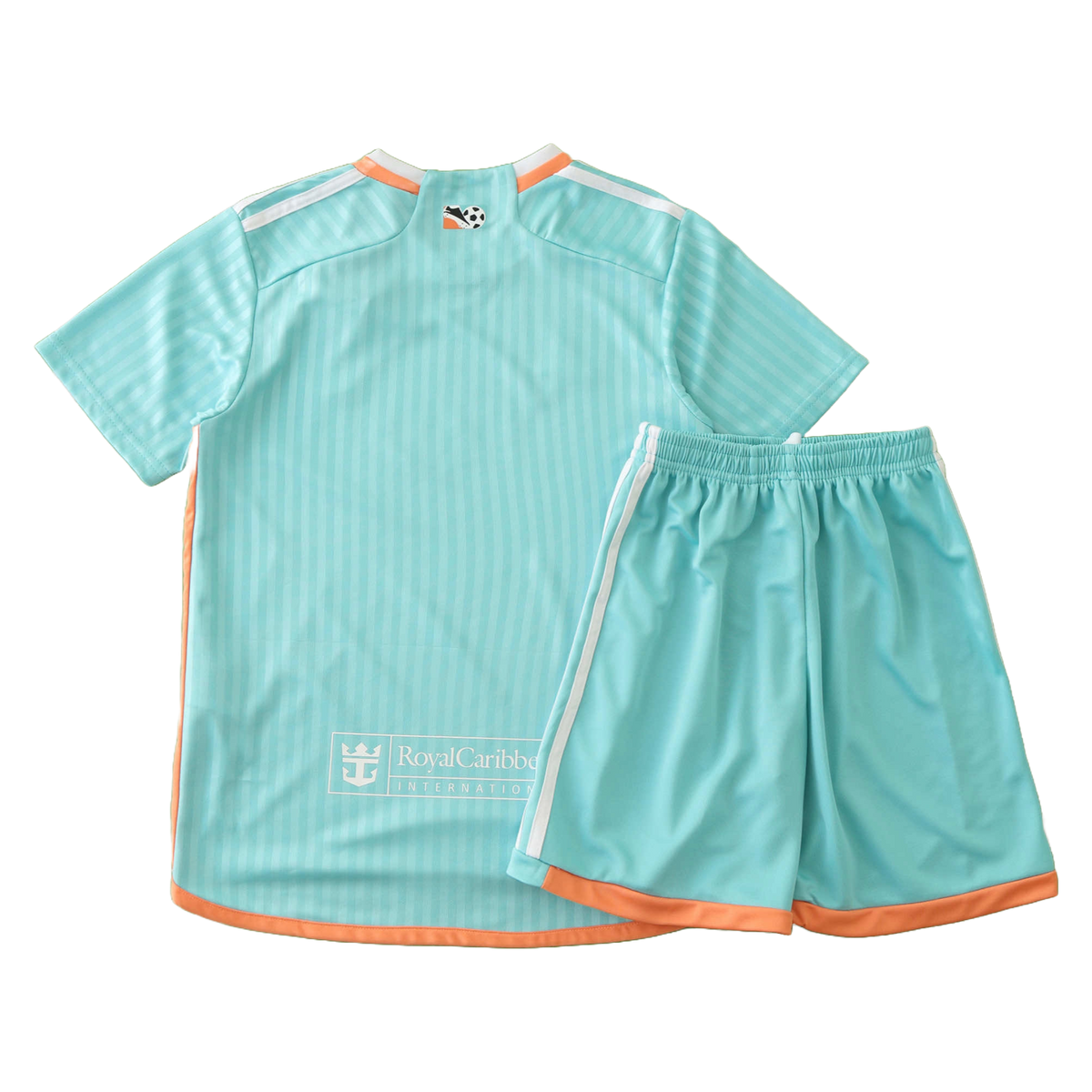 Inter Miami Away Kids Kit 2024/25 - Aqua Blue - photo 2