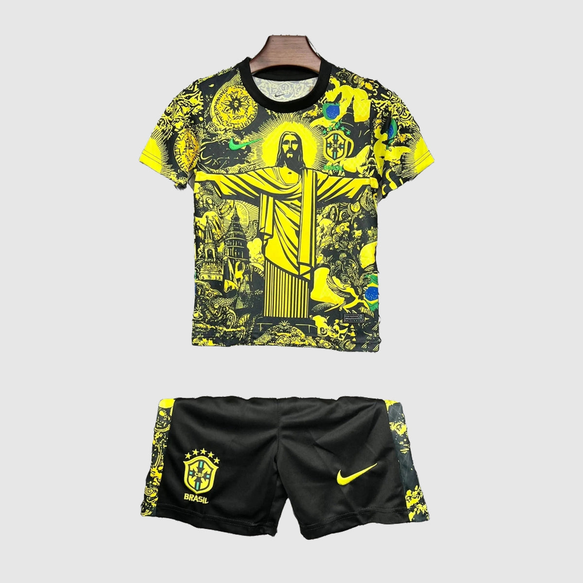Brazil Cristo Redentor Special Edition Kids Kit - Yellow Redeemer Print - photo 4