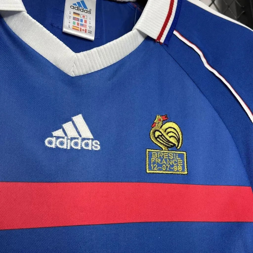 France Retro Home Jersey 1998 - photo 4