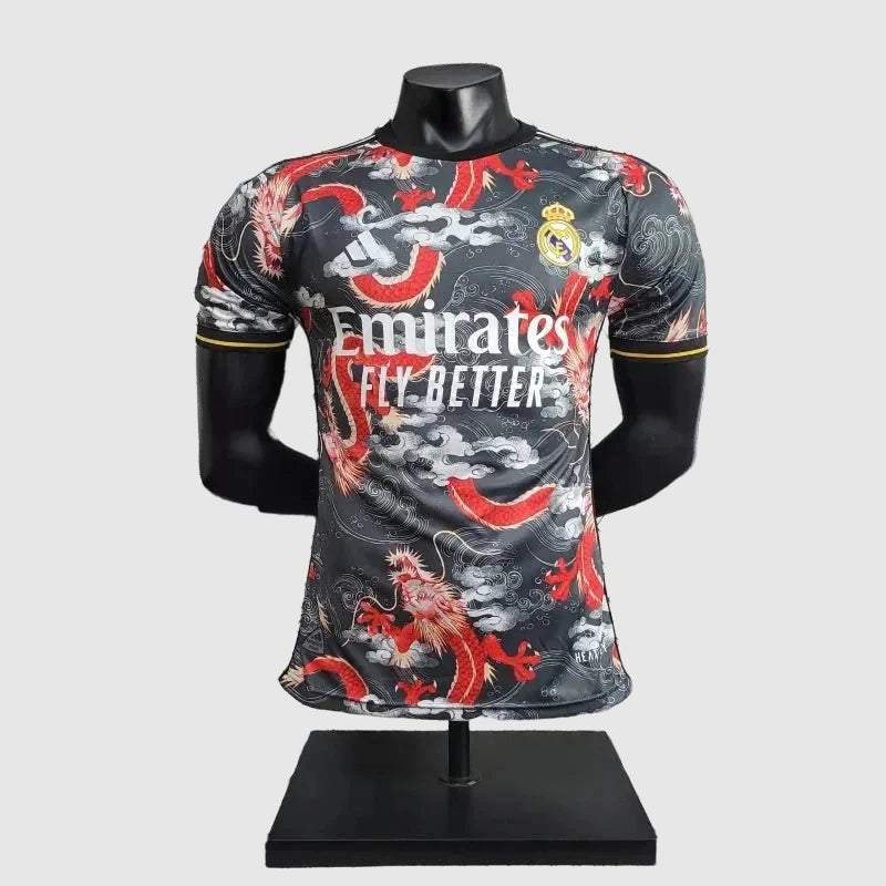 Real Madrid Special Edition Jersey - Black Red Dragon - photo 3