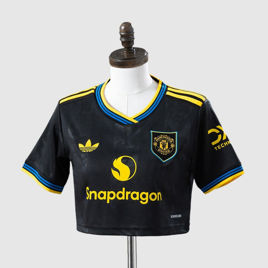 Manchester United Third 2025/26 Women's Crop Jersey