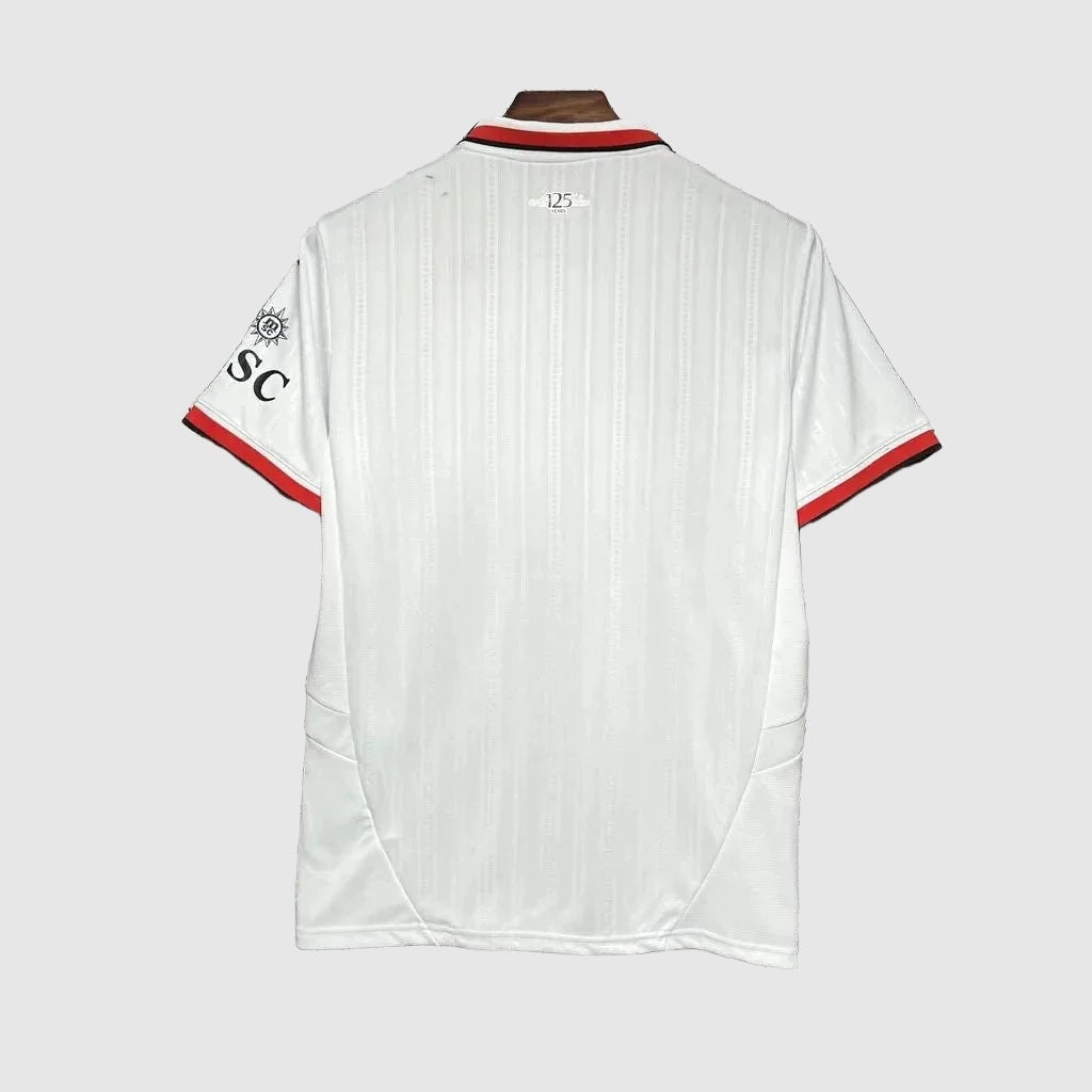 AC Milan Away Jersey 2024/25 - White And Red - photo 2