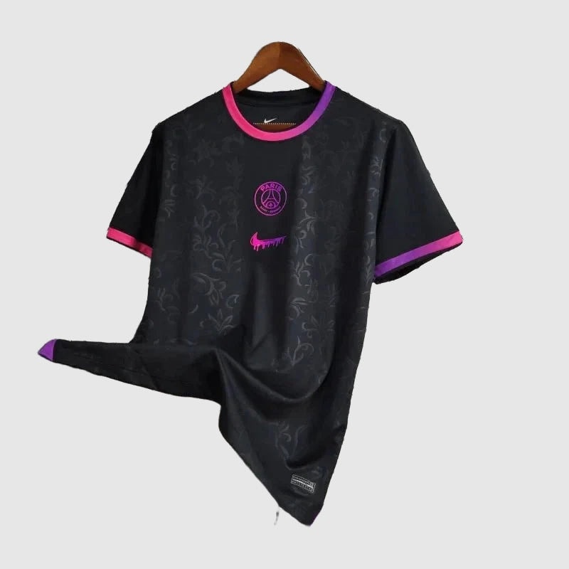 Paris Saint-Germain Special Edition Jersey - Black And Pink Trim