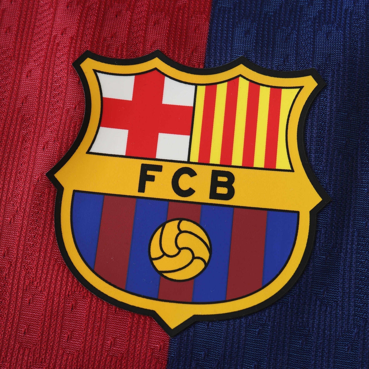 Camisa Barcelona I 24/25 Jogador - Logo Amarelo Grafite - foto 4