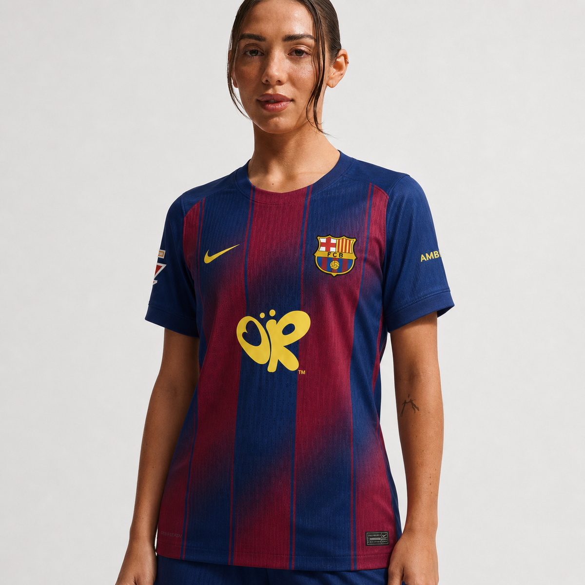 Camisa Barcelona I 25/26 Jogador - Logo Amarelo Bolha - foto 3