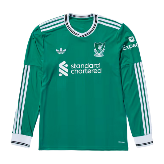 Camisa Manga Longa Liverpool III 25/26 Torcedor