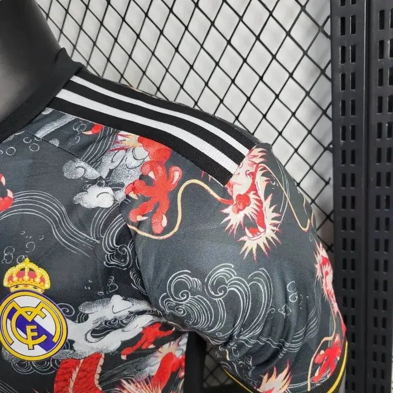 Real Madrid Special Edition Jersey - Black Red Dragon - photo 11