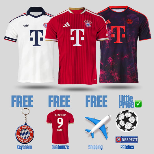 Bayern Munich Combo Home, Away and Third 26/27 Fan Shirt