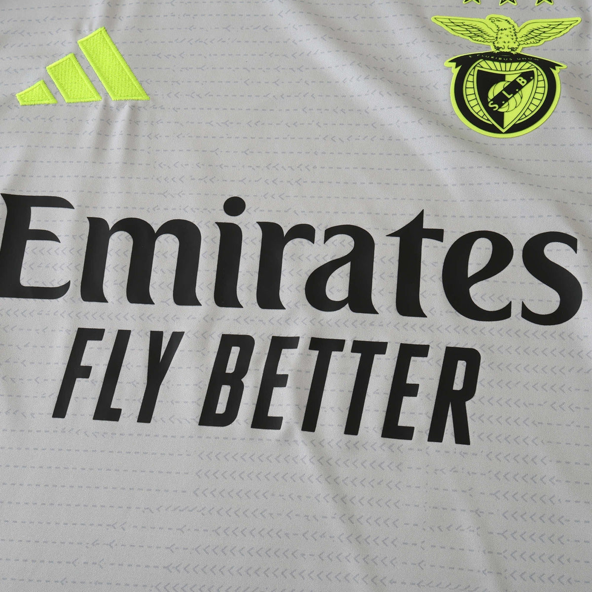 Benfica Away Jersey 2024/25 - Grey And Lime - photo 5