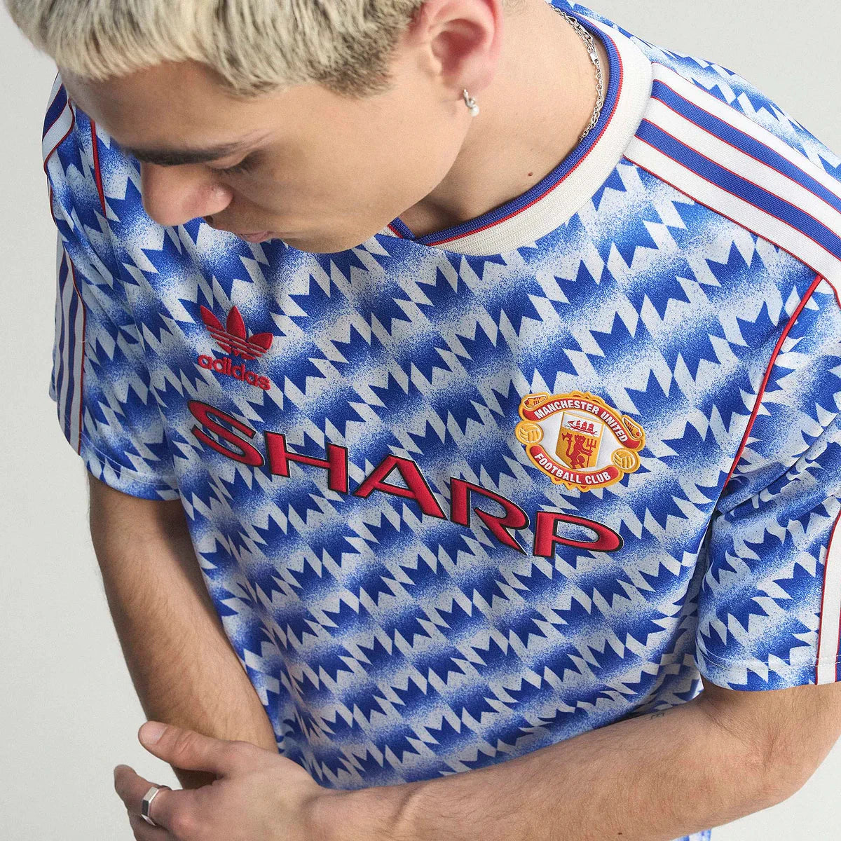 Manchester United Retro Away Jersey 1990 - photo 4