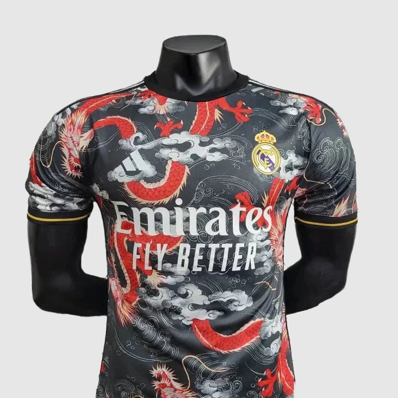 Real Madrid Special Edition Jersey - Black Red Dragon - photo 4