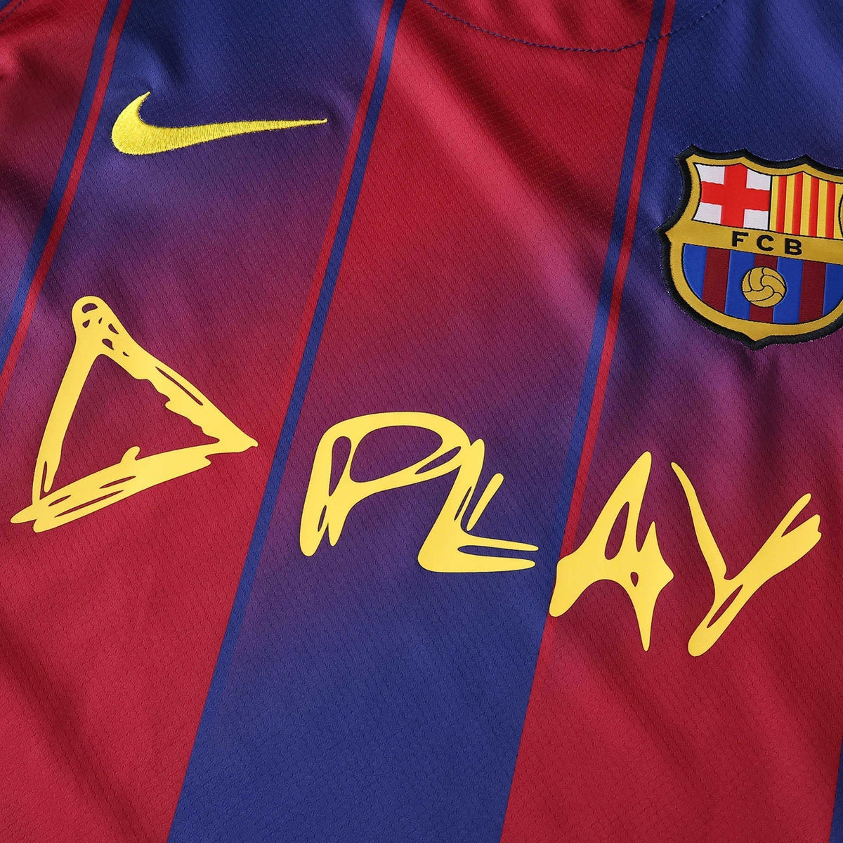 Barcelona Home Kids Kit 2025/26 - Yellow Play Script - photo 2