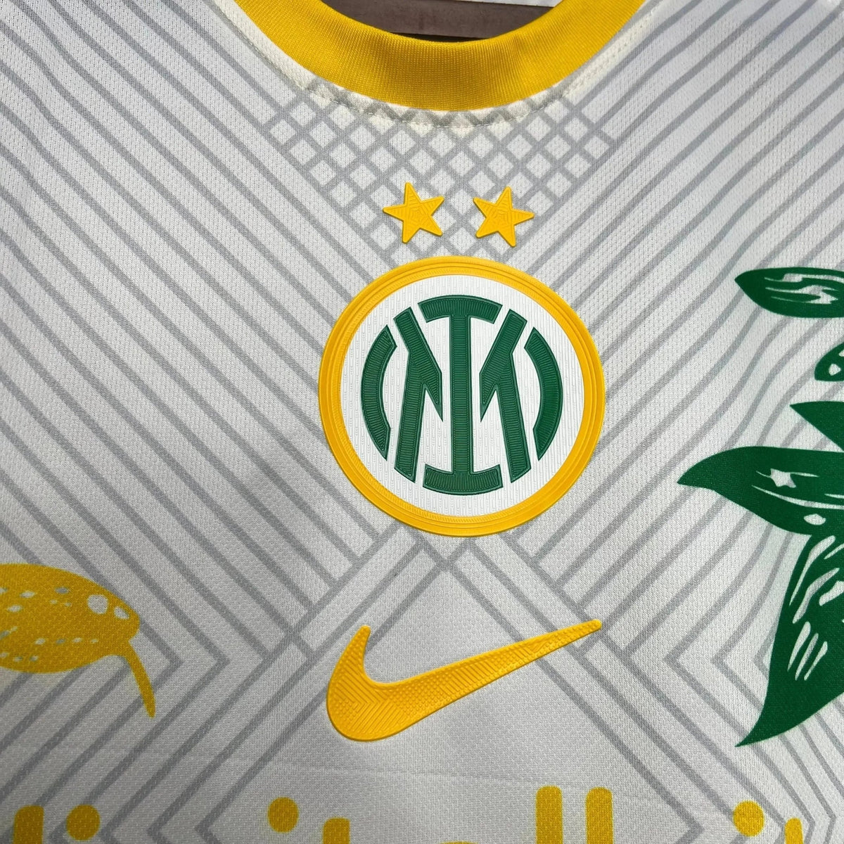Camisa Inter de Milão Edição Especial - Branca Verde e Amarela - foto 5