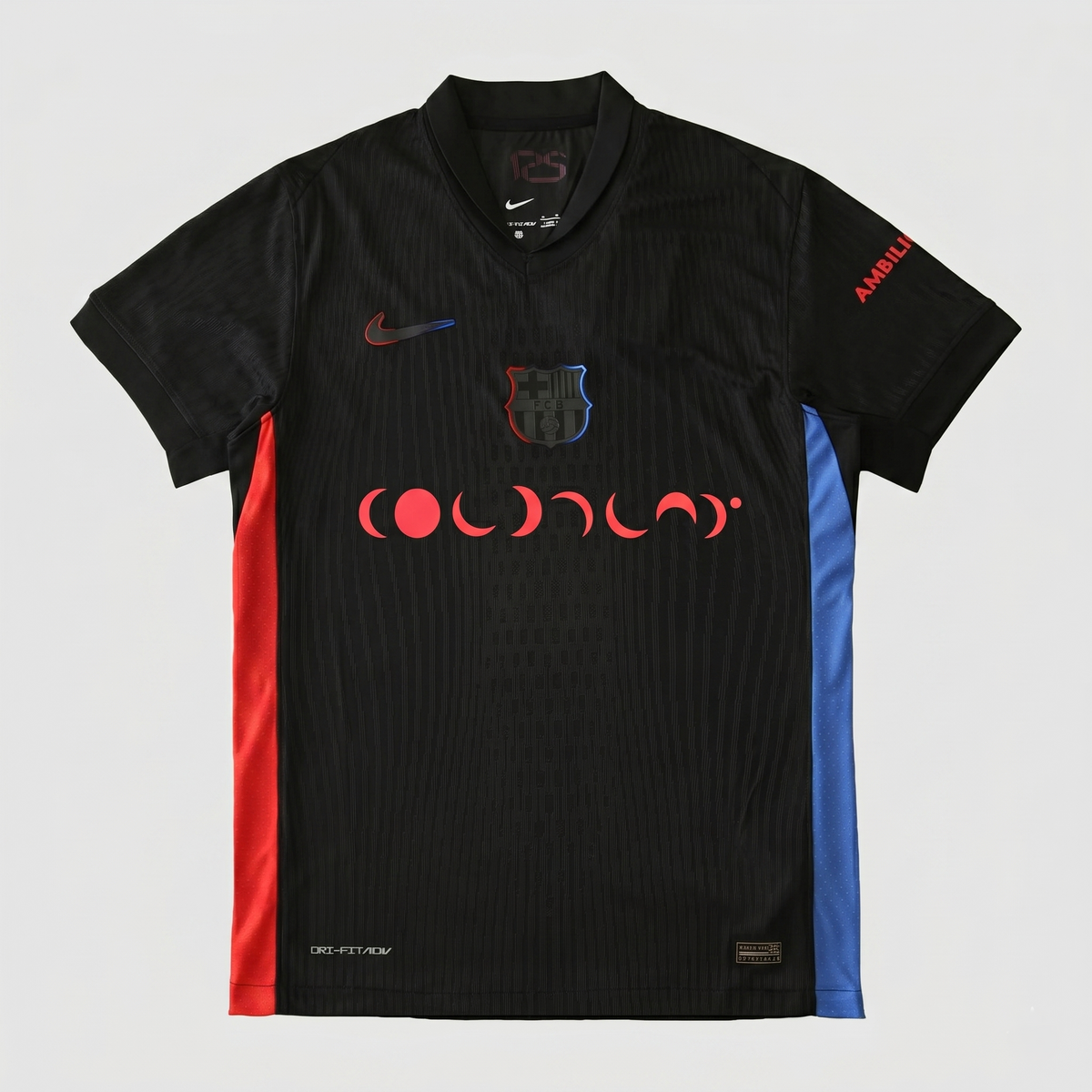 Camisa Barcelona II 24/25 Jogador - Letras Vermelhas
