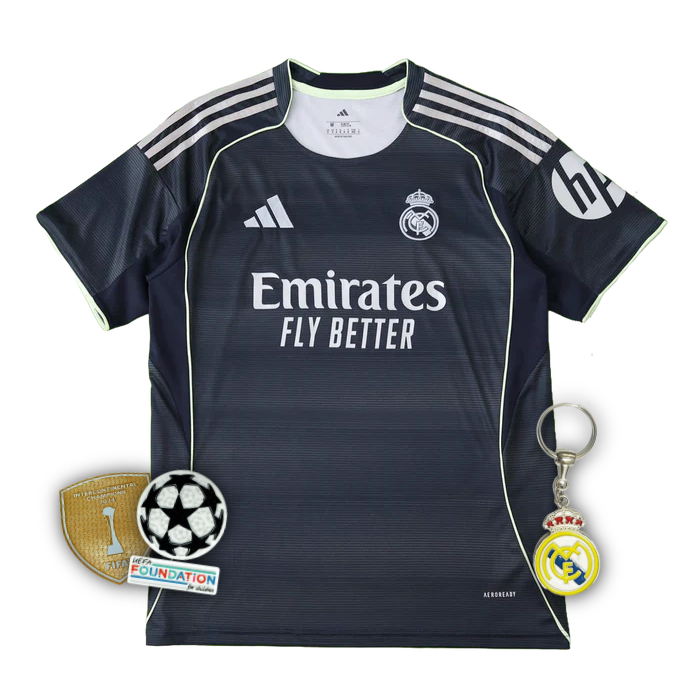 Real Madrid Away Jersey 2025/26
