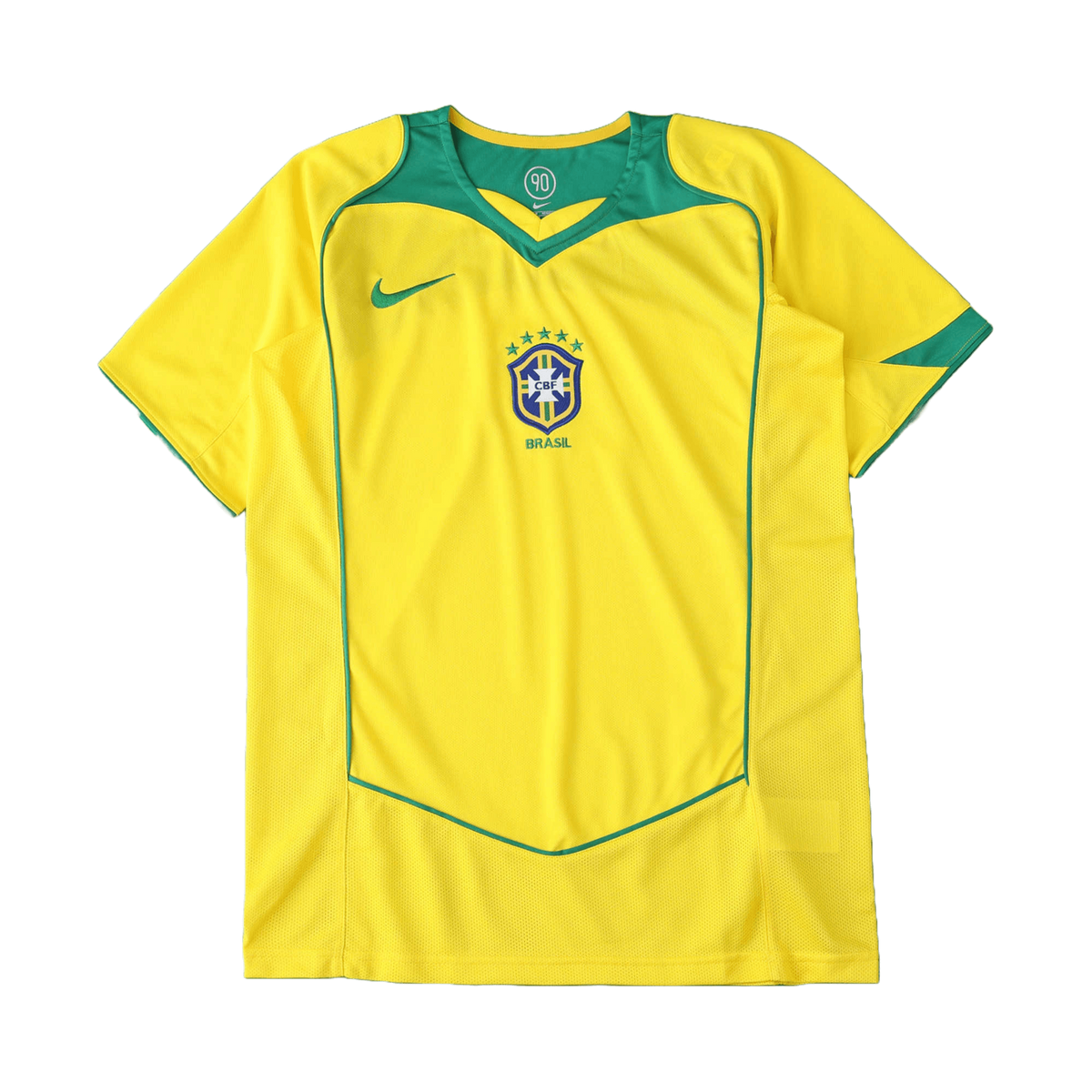 Brazil Retro Home Jersey 2004