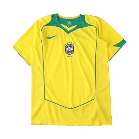 Brazil Retro Home Jersey 2004