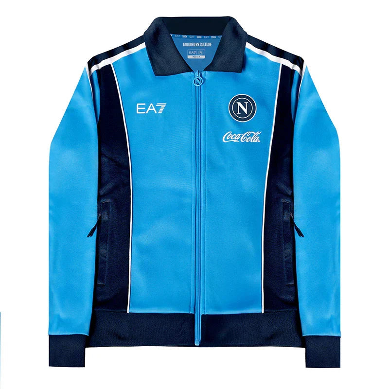 Jaqueta Napoli Anthem Euro 25/26 Azul-Celeste - foto 4