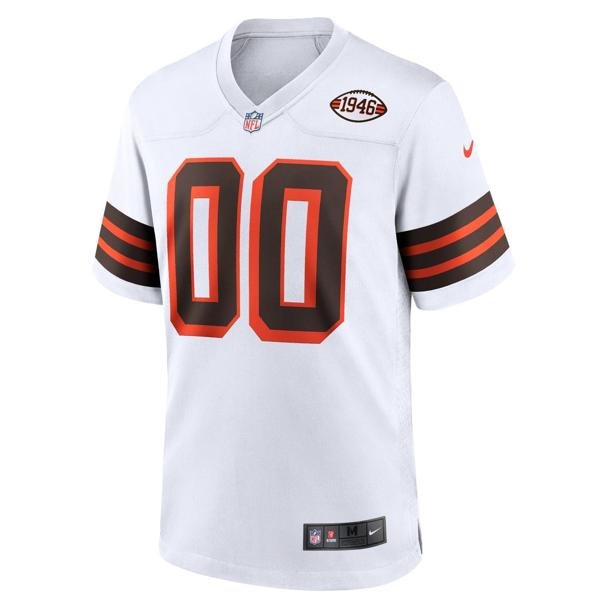 Cleveland Browns 1946 Collection Alternate Custom Jersey - White - photo 3