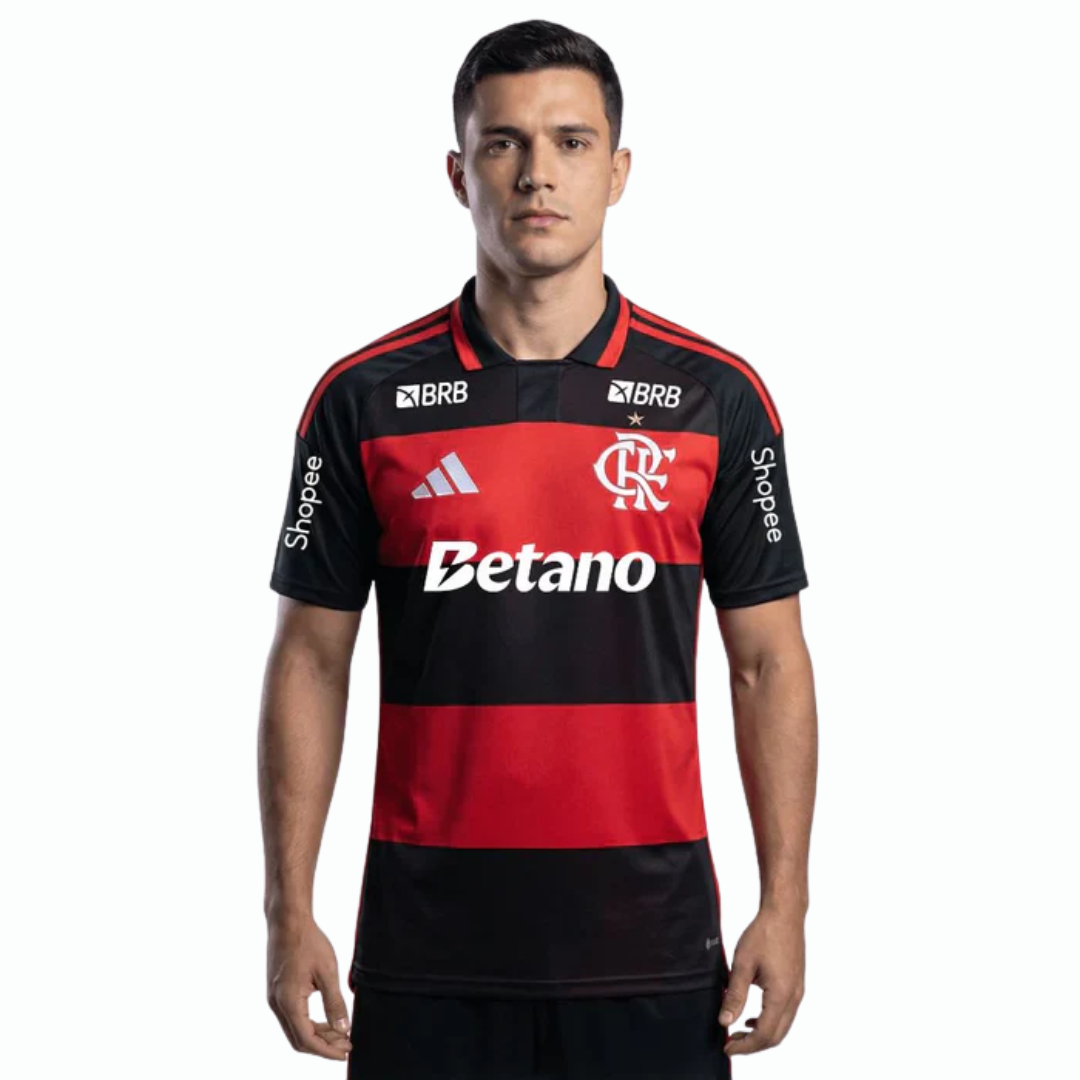 Flamengo Home 2026 Player Version Jersey (With Sponsor)