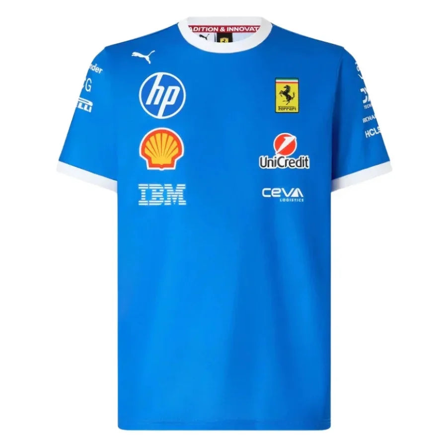 Scuderia Ferrari 2025 Team Monza T-Shirt