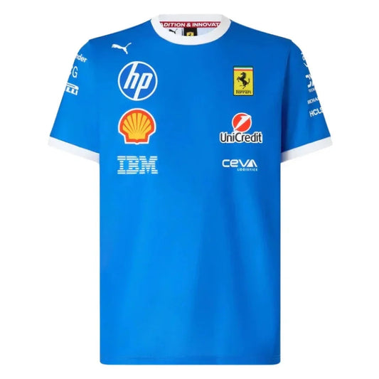 Scuderia Ferrari 2025 Team Monza T-Shirt