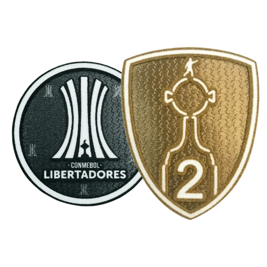 Patches Libertadores 2 Trophies Jersey
